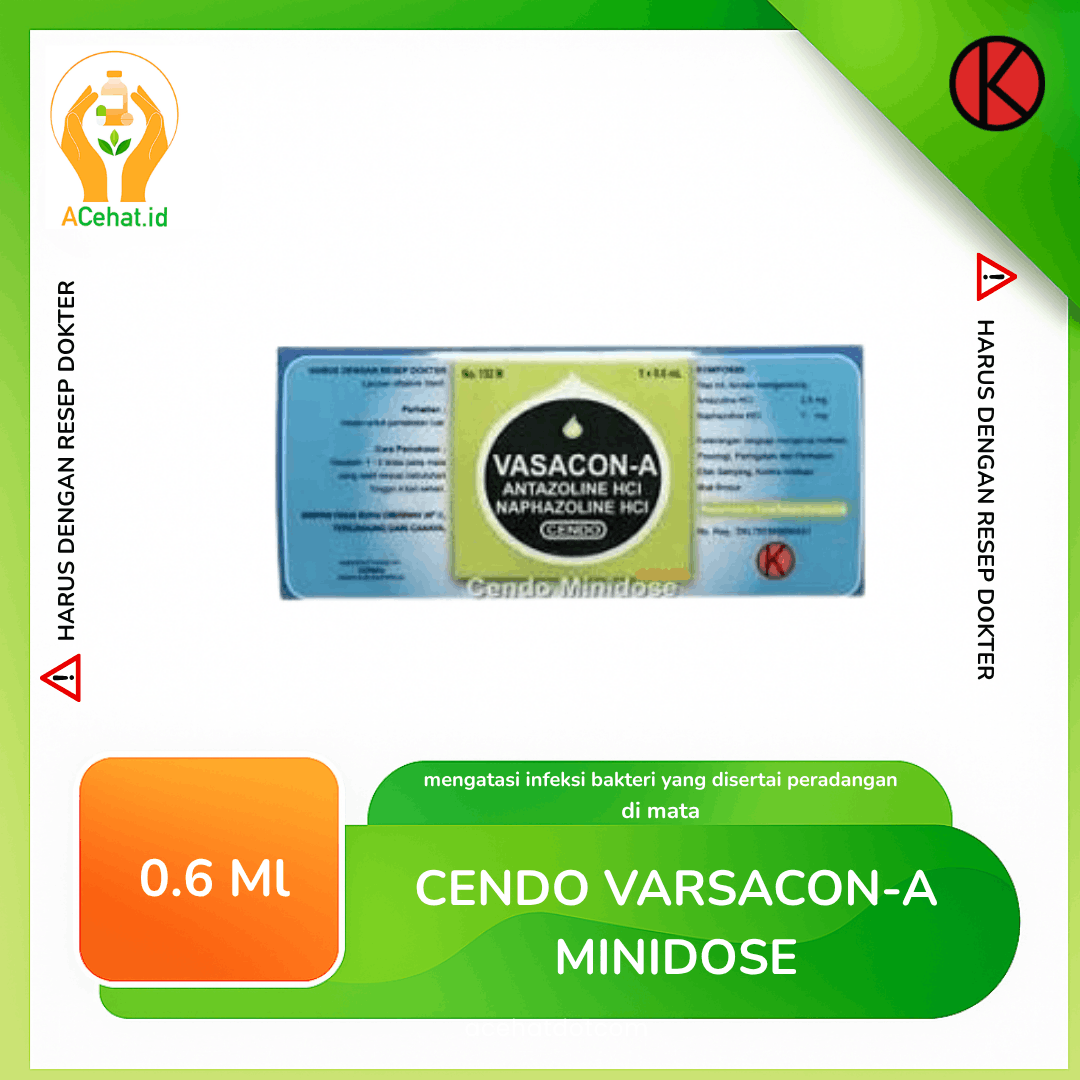 Cendo Vasacon-A Minidose 0.6 ml