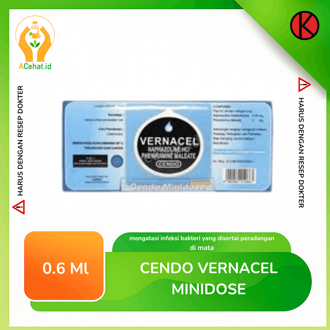 Cendo Vernacel Minidose 0.6 ml