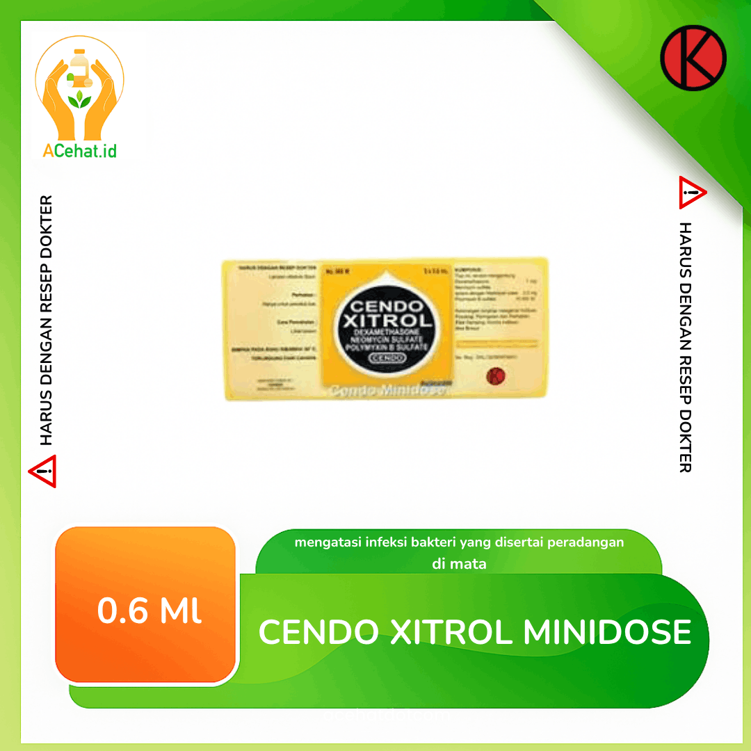 Cendo Xitrol Minidose 0.6 ml