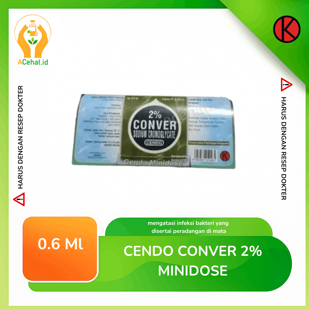 Cendo Conver 2% Minidose 0.6 ml