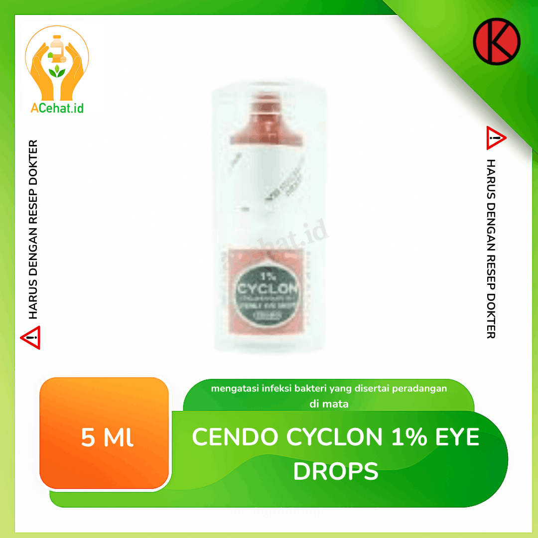 Cendo Cyclon 1% Eye Drops 5 ml