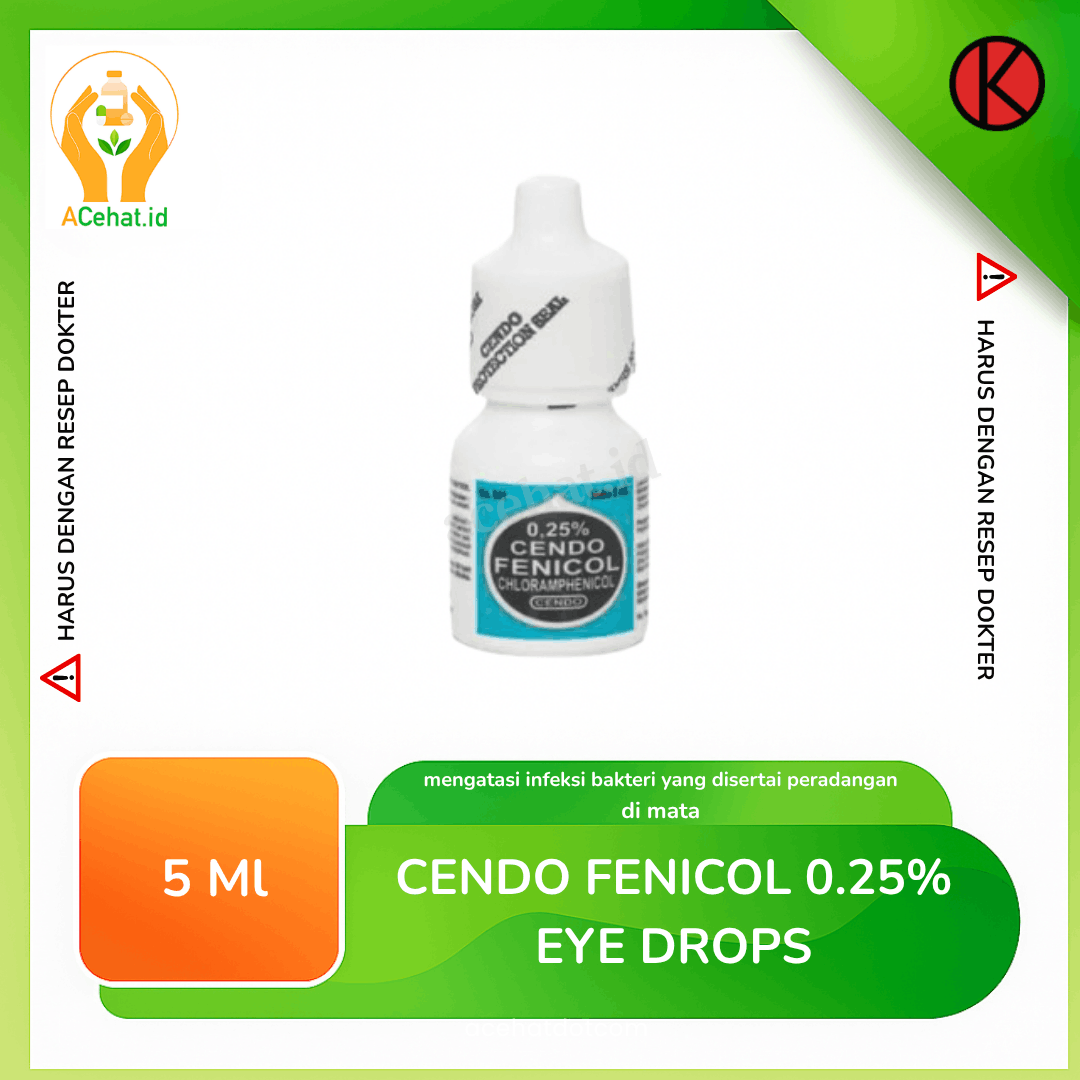 Cendo Fenicol 0.5% Eye Drops 5 ml