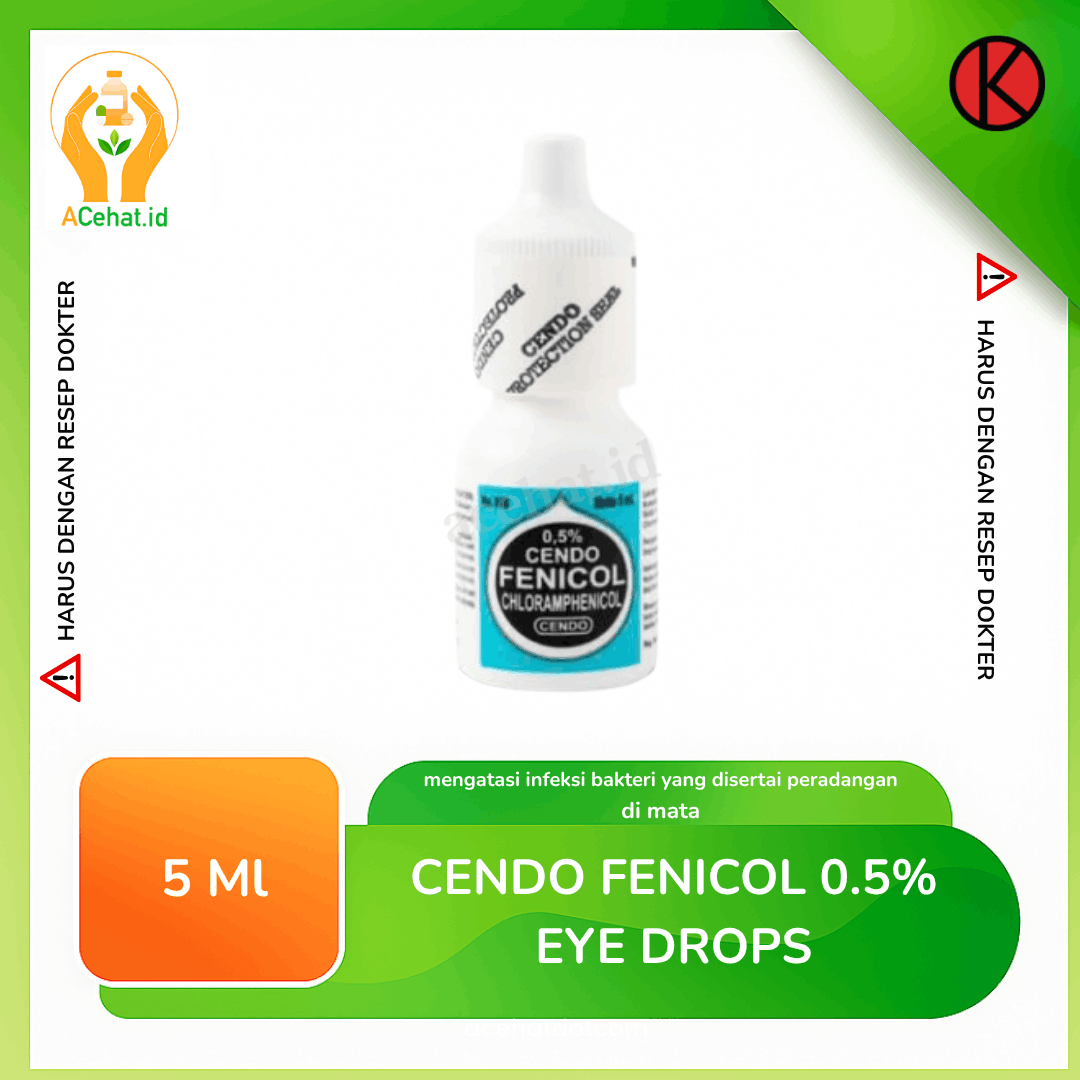 Cendo Fenicol 0.25% Eye Drops 5 ml