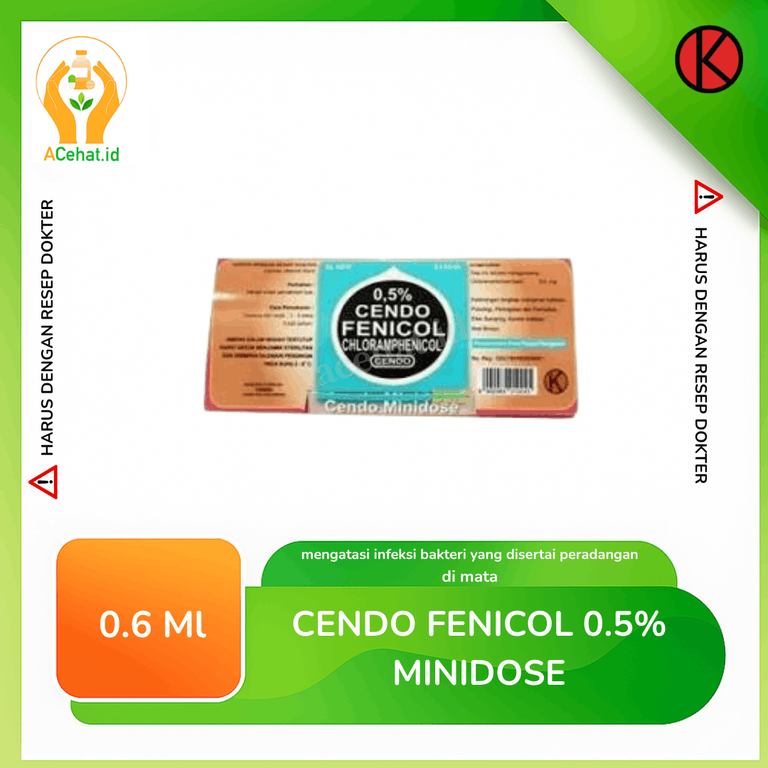 Cendo Fenicol 0.5 % Minidose 0.6 ml