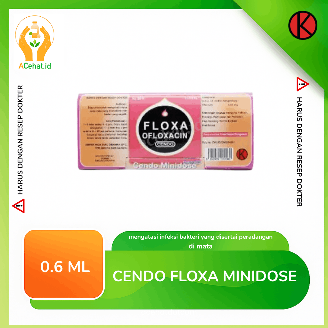 Cendo Floxa Minidose 0.6 ml