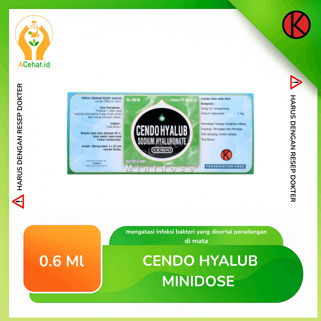 Cendo Hyalub Minidose 0.6 ml