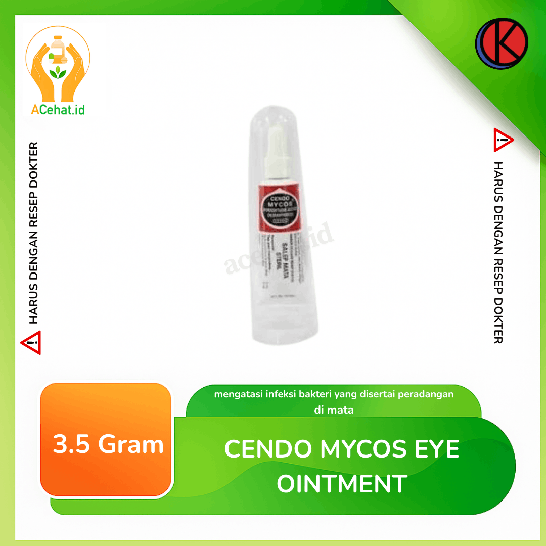 Cendo Mycos Eye Ointment 3.5 g