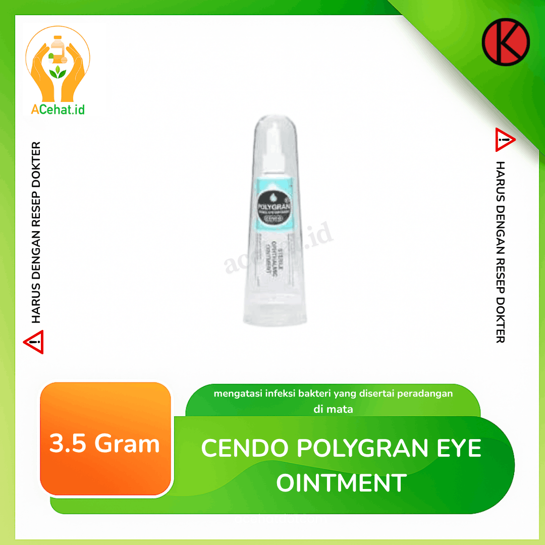 Cendo Polygran Eye Ointment 3.5 g