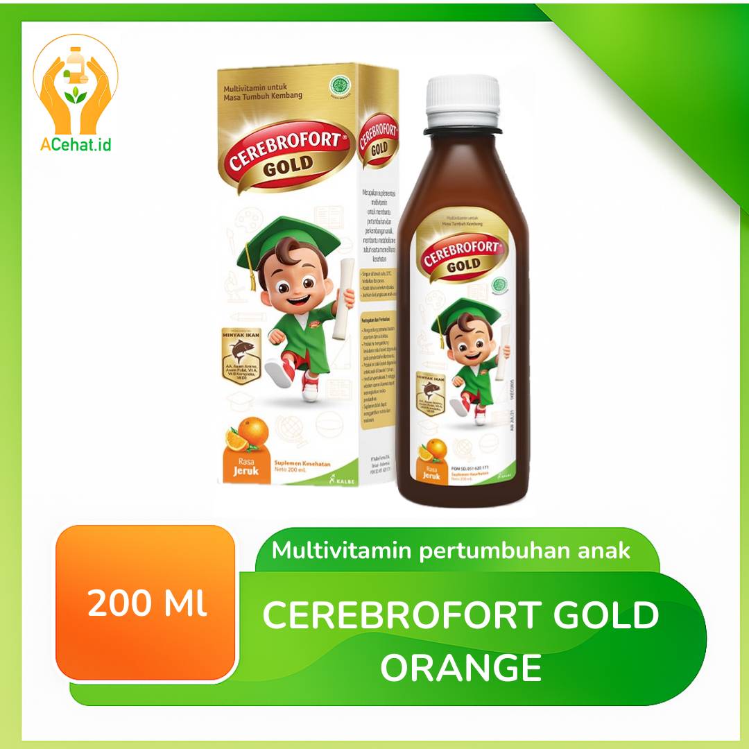 CEREBROFORT GOLD ORANGE 200 ML