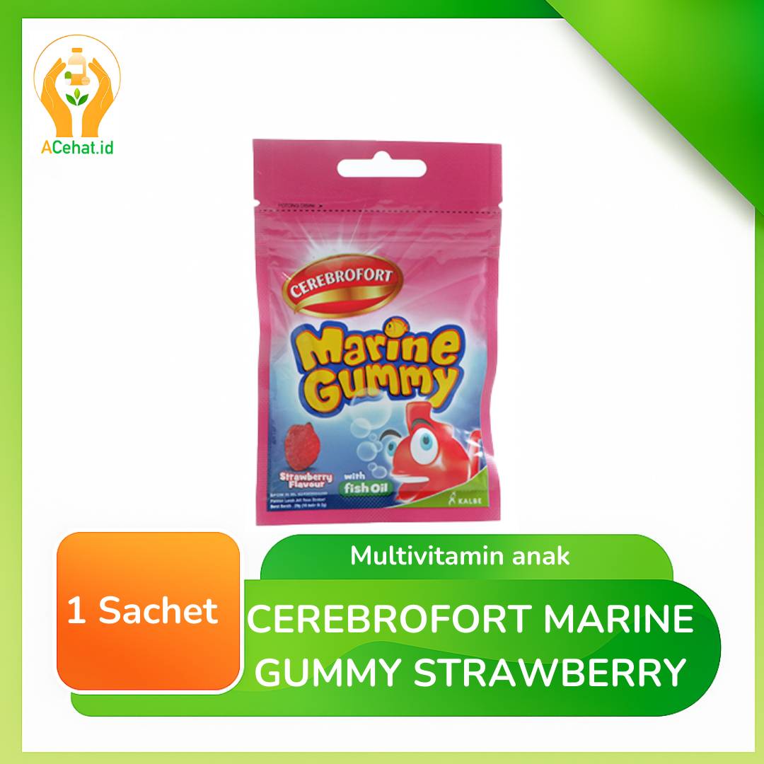 CEREBROFORT MARINE GUMMY STRAWBERRY