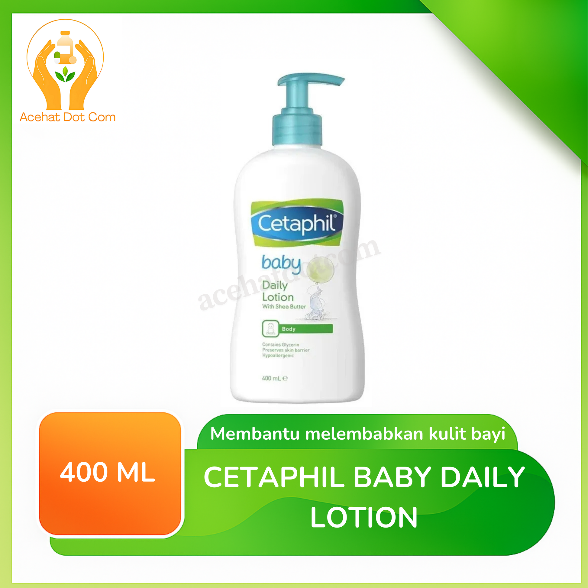 CETAPHIL BABY DAILY LOTION 400 ML