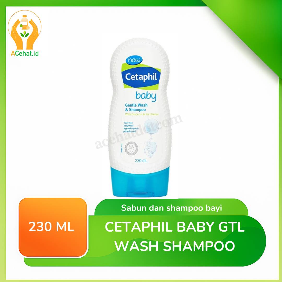CETAPHIL BABY GTL WASH & SHAMPOO 230 ML