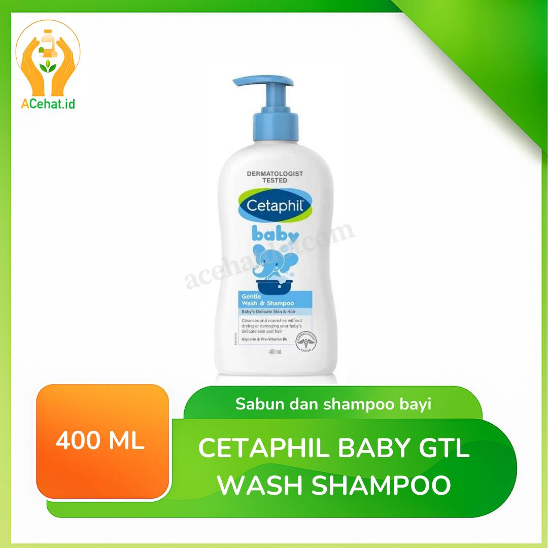 CETAPHIL BABY GTL WASH SHAMPOO 400 ML