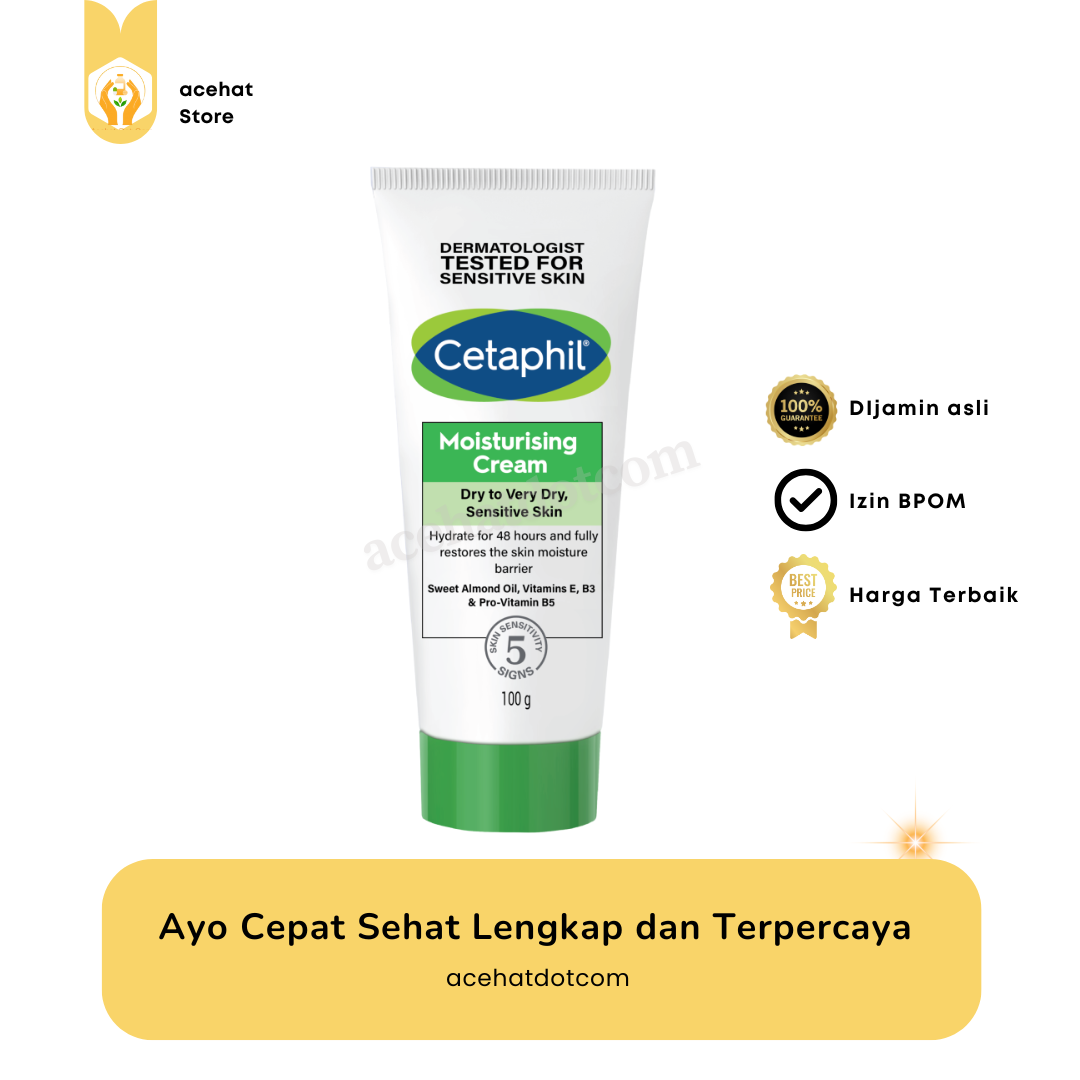 CETAPHIL MOISTURIZING CREAM 100 G NEW