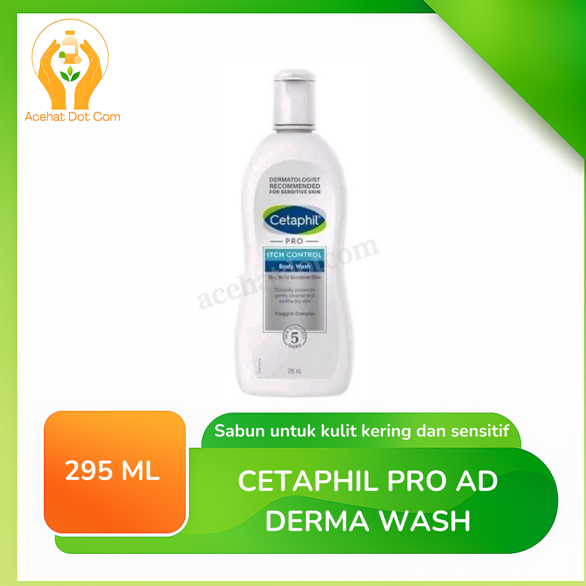 CETAPHIL PRO AD DERMA WASH 295 ML