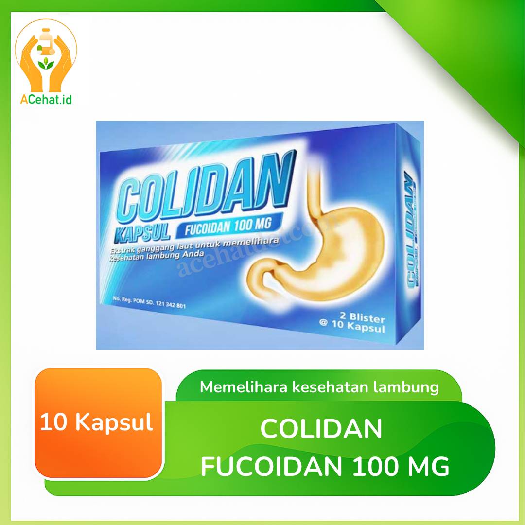 COLIDAN FUCOIDAN 100 MG 2 blister @10 kapsul