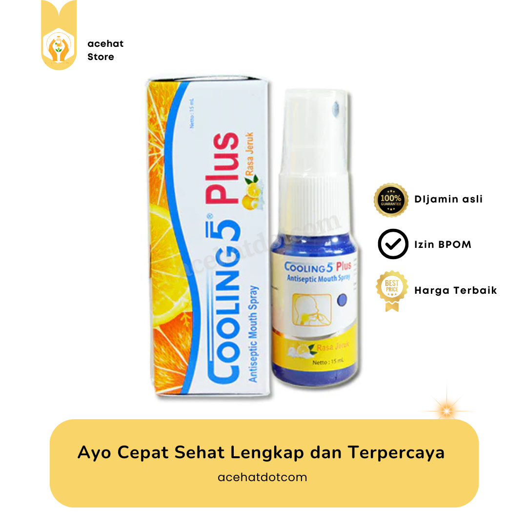 COOLING 5 PLUS ORANGE 15 ML SPRAY