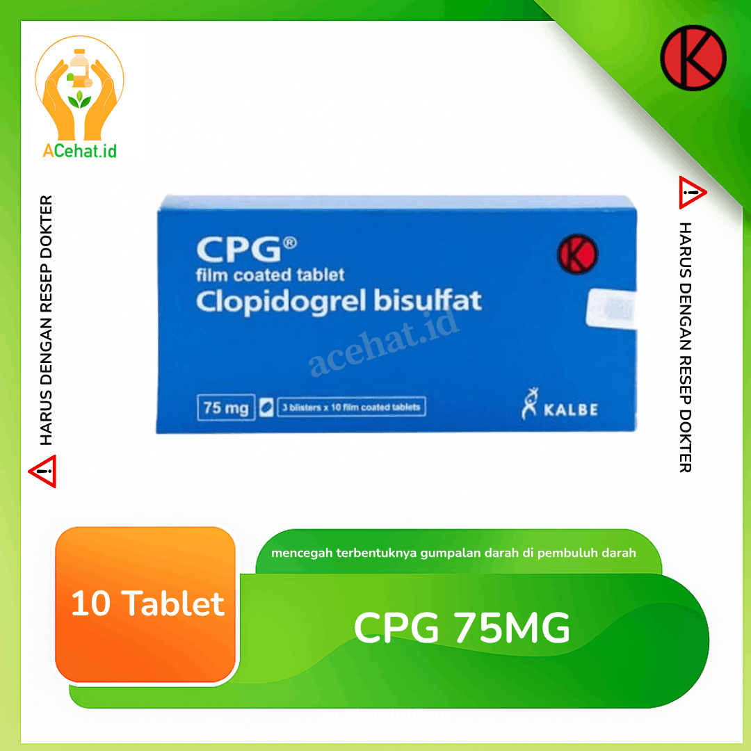 CPG 75mg 10 Tablet
