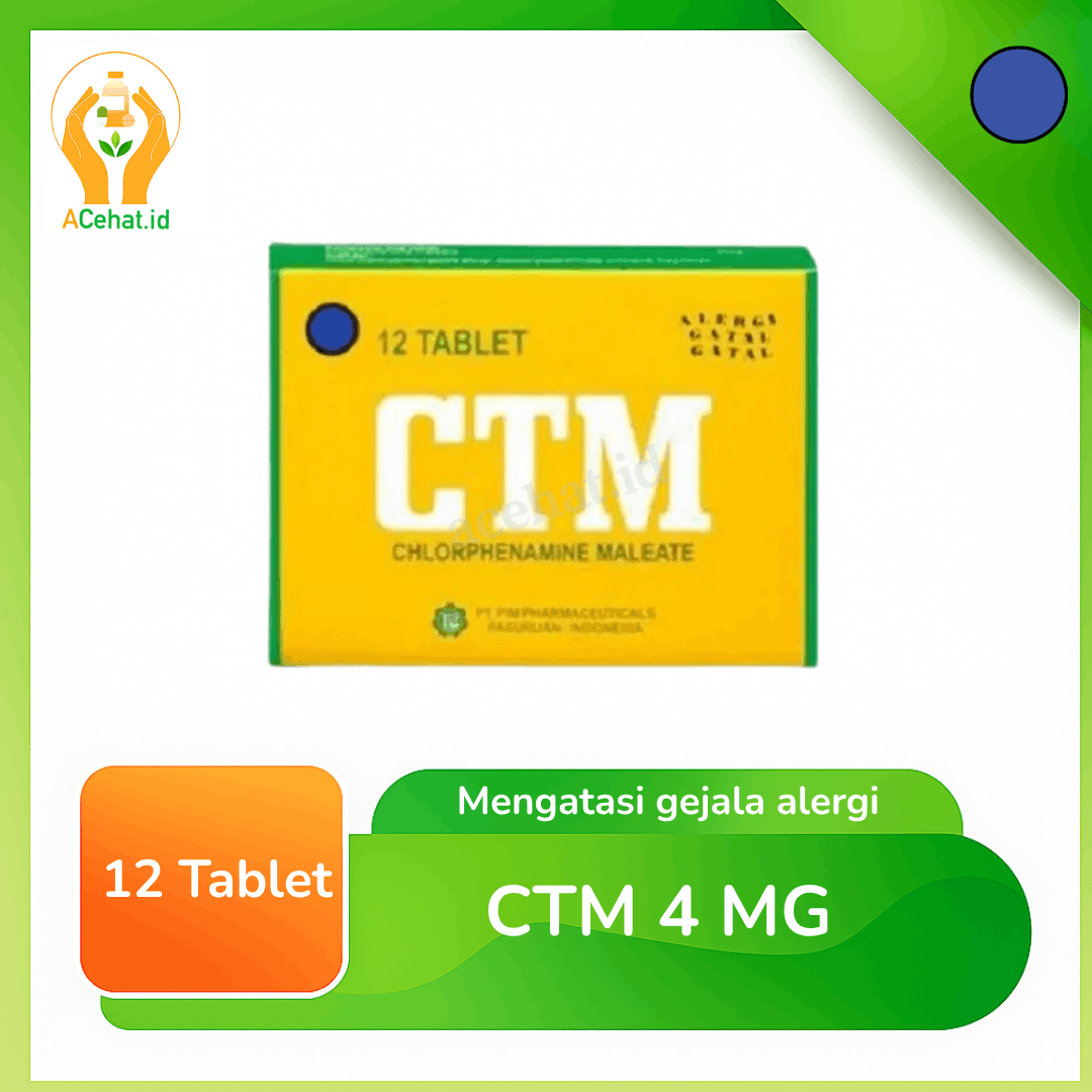 CTM 4 mg 12 Tablet