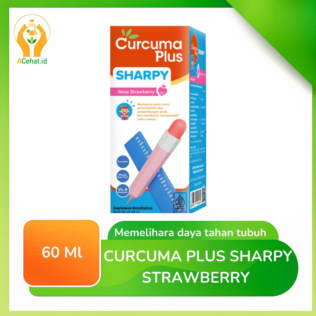 CURCUMA PLUS SHARPY STRAWBERRY 60 ML