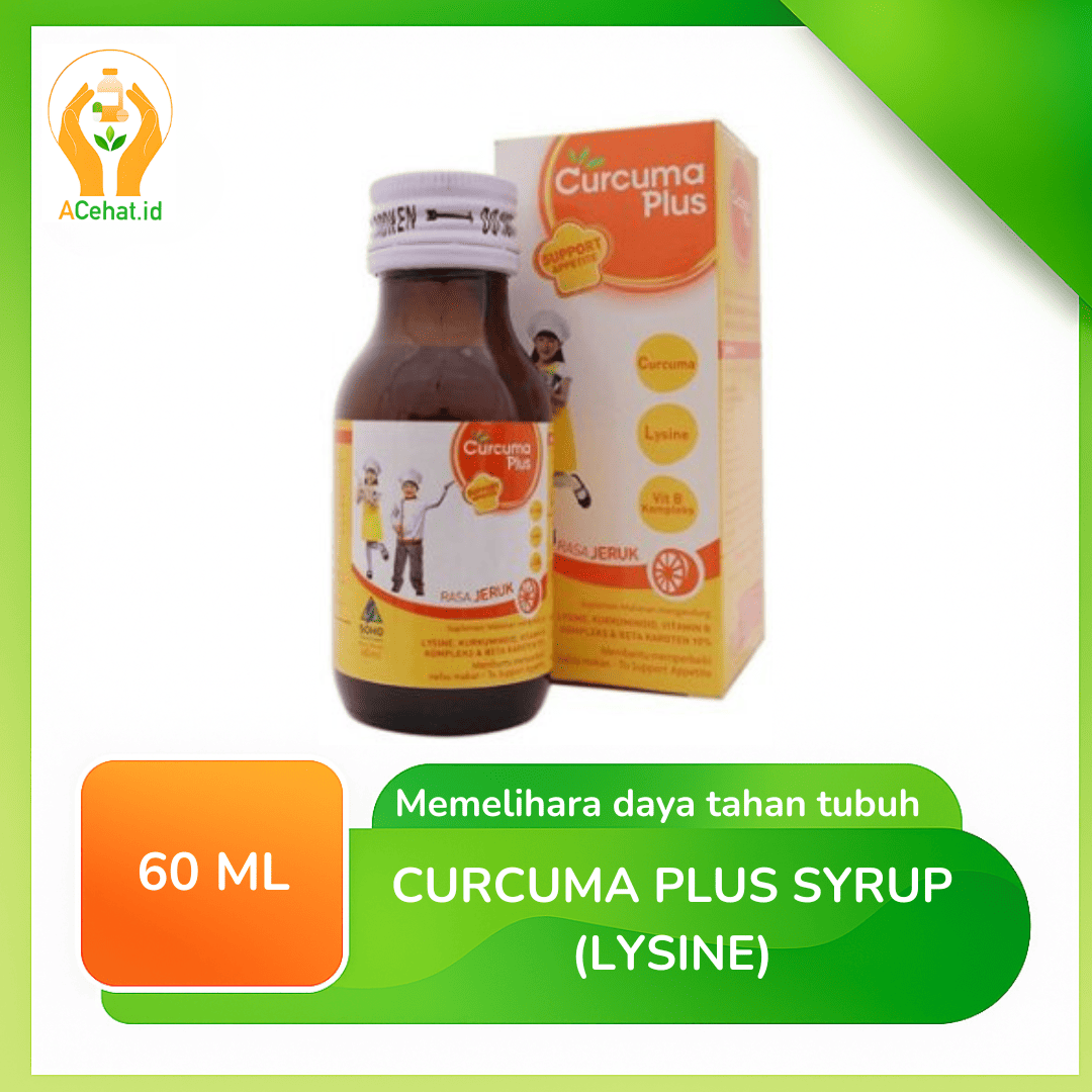 CURCUMA PLUS SYRUP (LYSINE) 60 ML