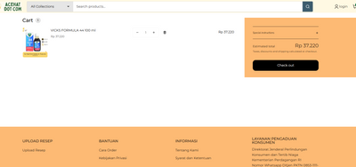 Review Cart