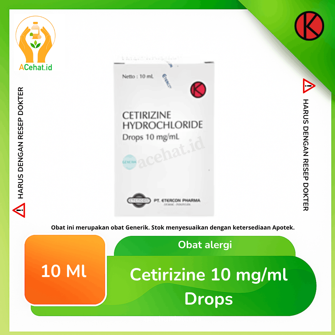 Cetirizine 10 mg/ml Drops