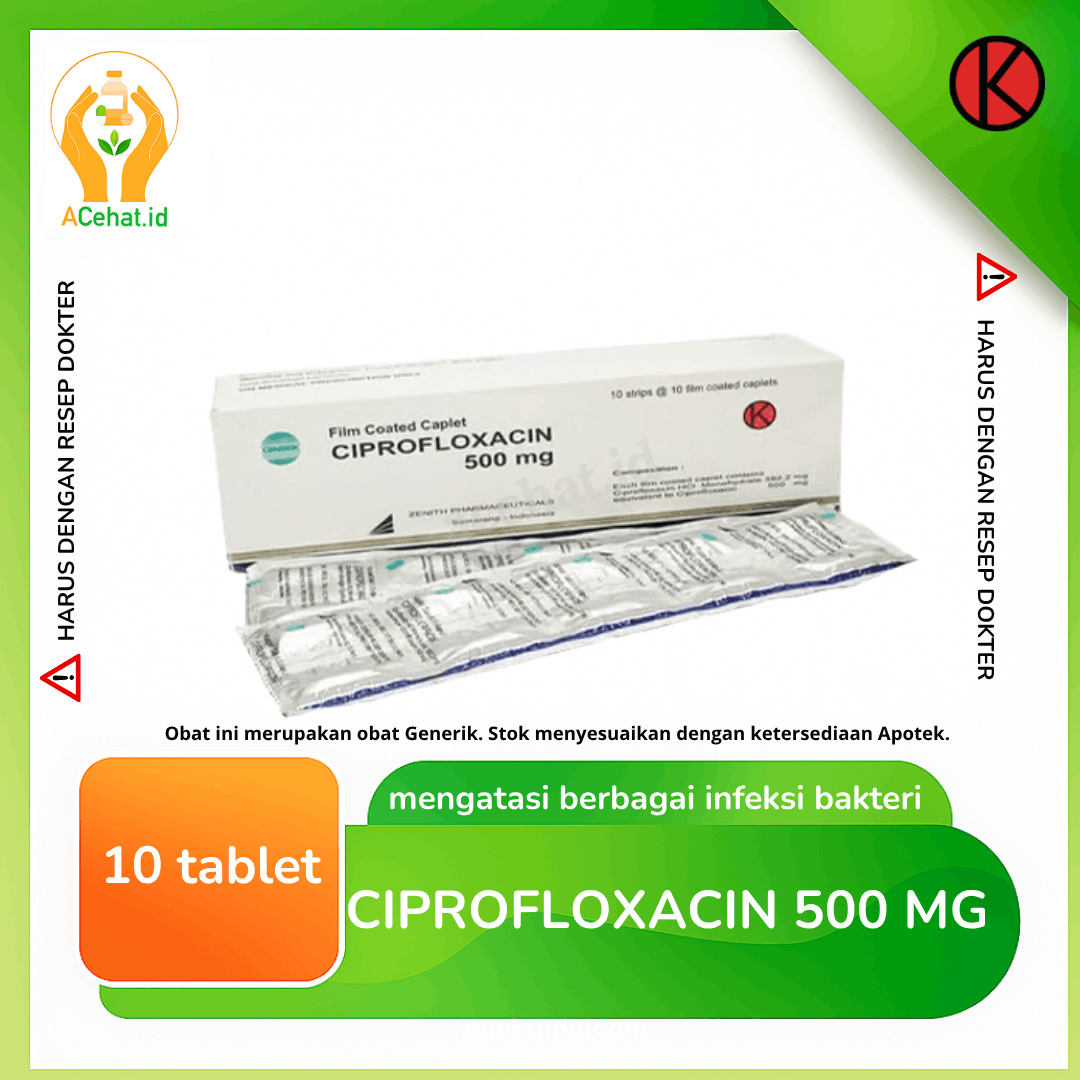 Ciprofloxacin 500 mg Tablet
