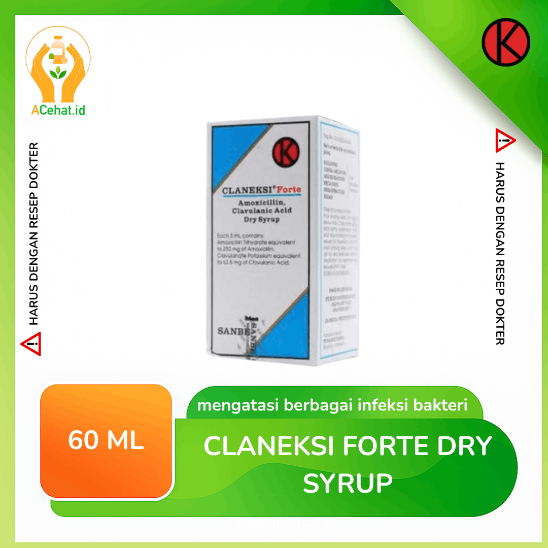 Claneksi Forte Dry Sirup 60 ml