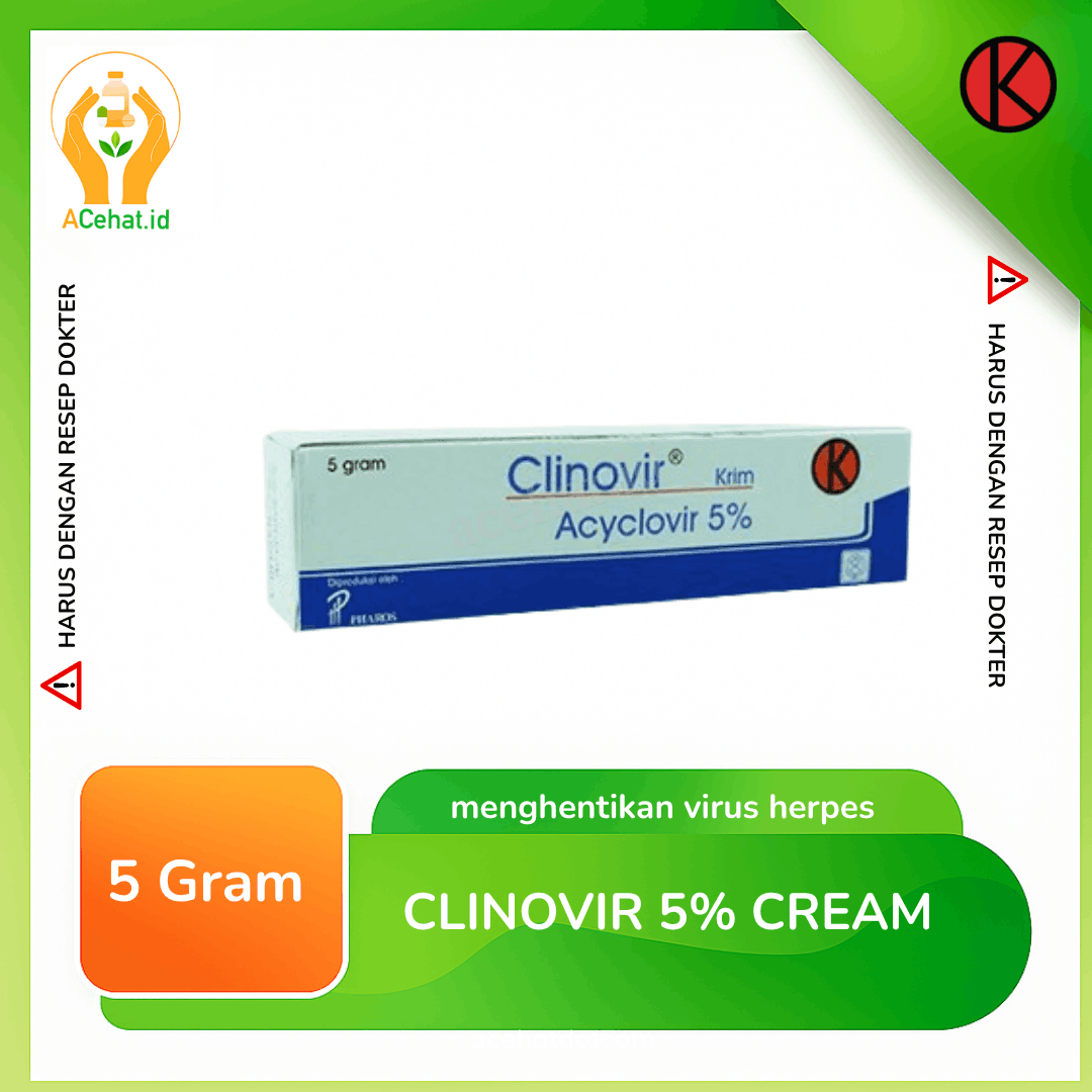 Clinovir 5% Cream 5 g
