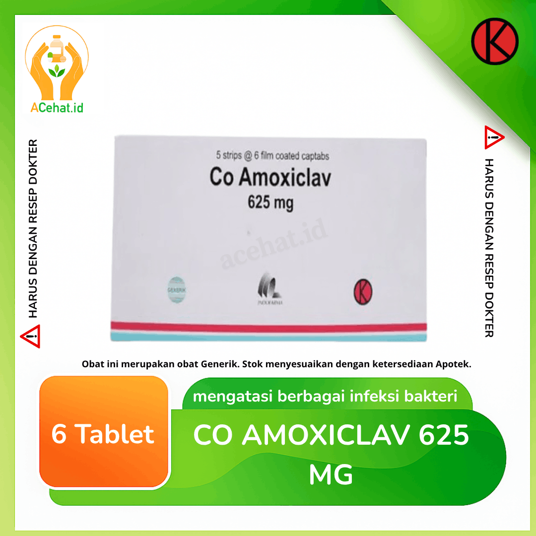 Co Amoxiclav 625 mg Tablet