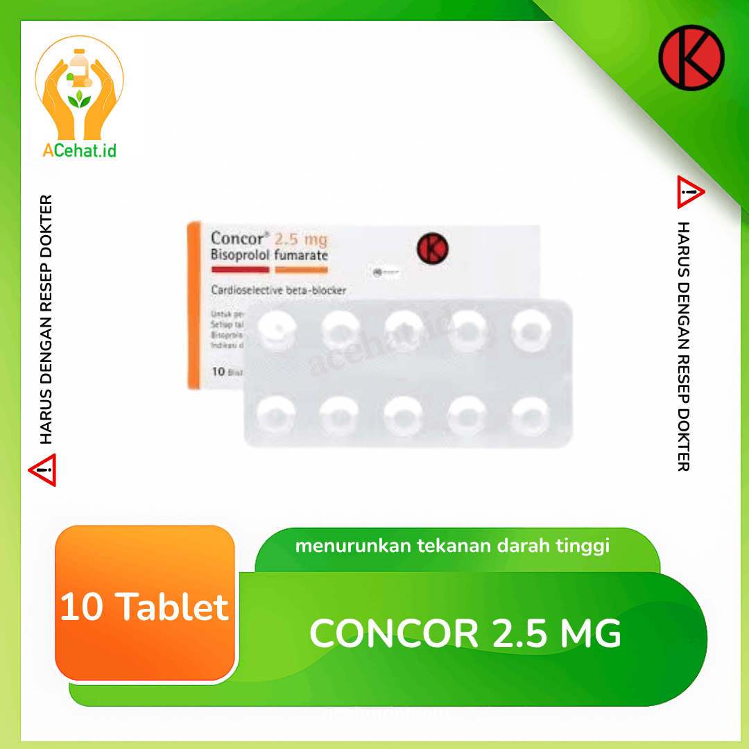Concor 2.5 mg Tablet