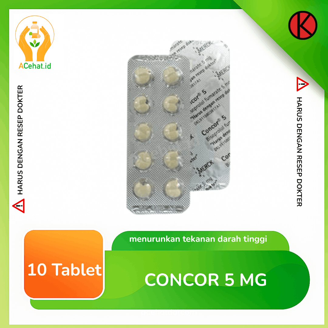 Concor 5 mg Tablet