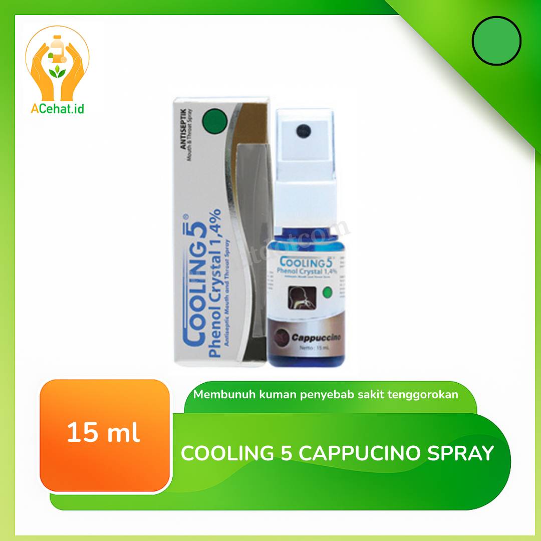 COOLING 5 CAPPUCINO 15 ML SPRAY 