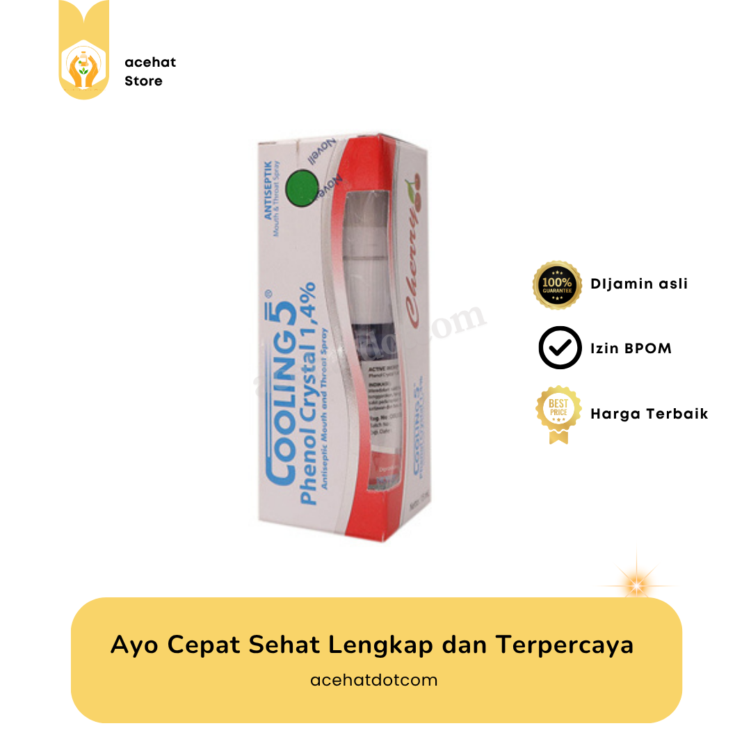 COOLING 5 CHERRY FLAVOUR 15 ML SPRAY