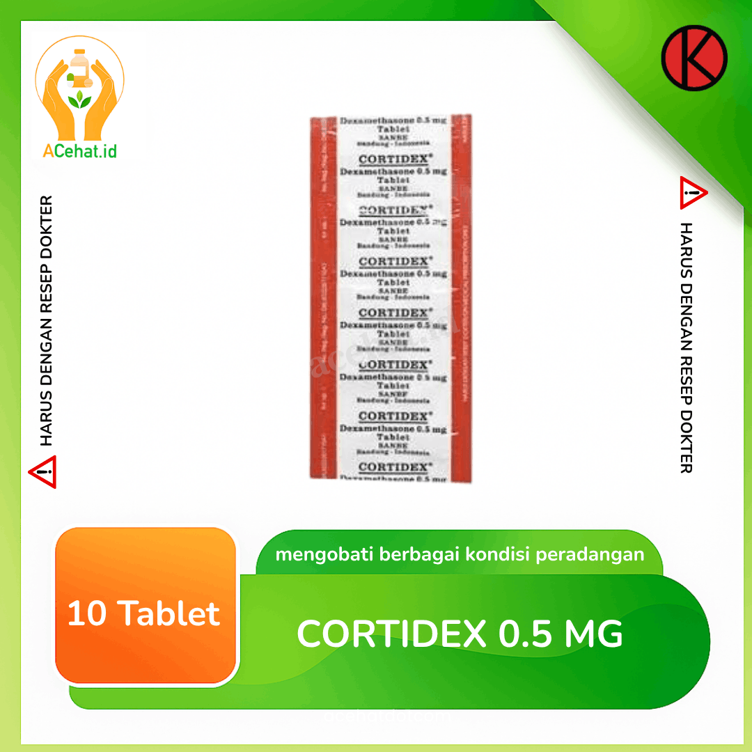 Cortidex 0.5 mg 10 Tablet