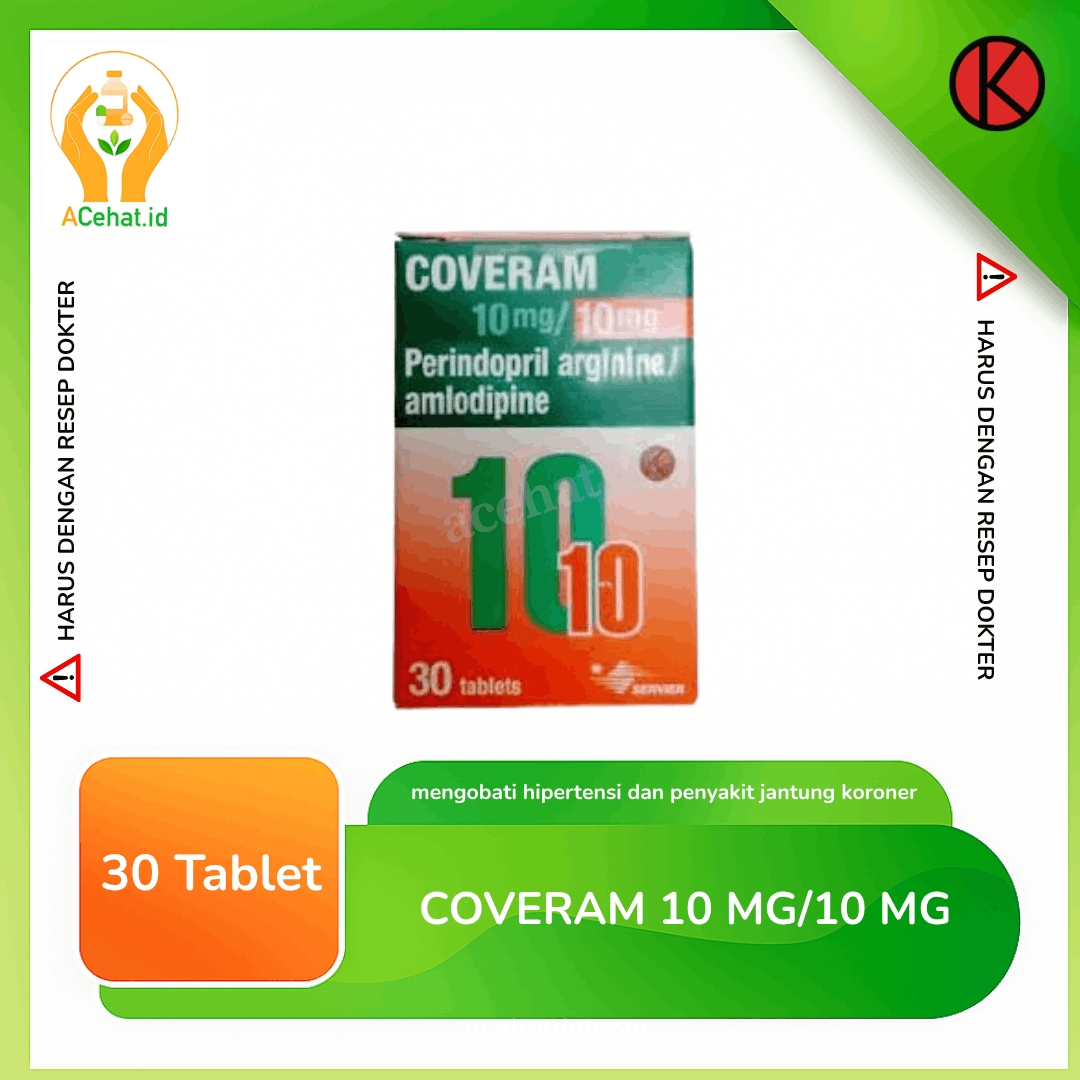 Coveram 10 mg/10 mg 30 Tablet