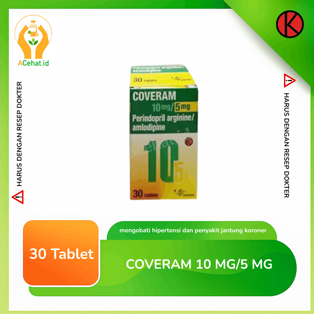 Coveram 10 mg/5 mg 30 Tablet