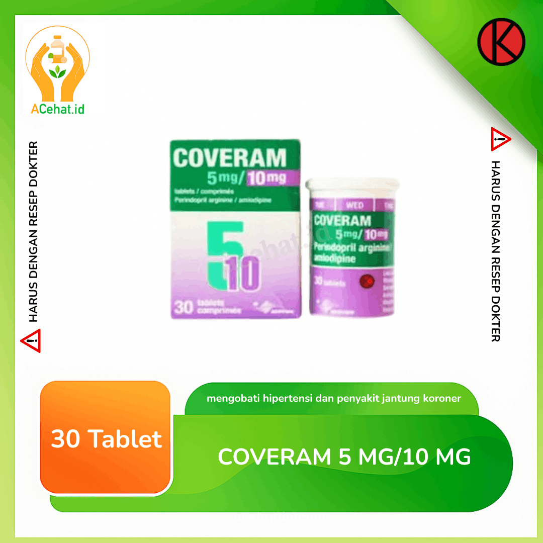 Coveram 5 mg/10 mg 30 Tablet