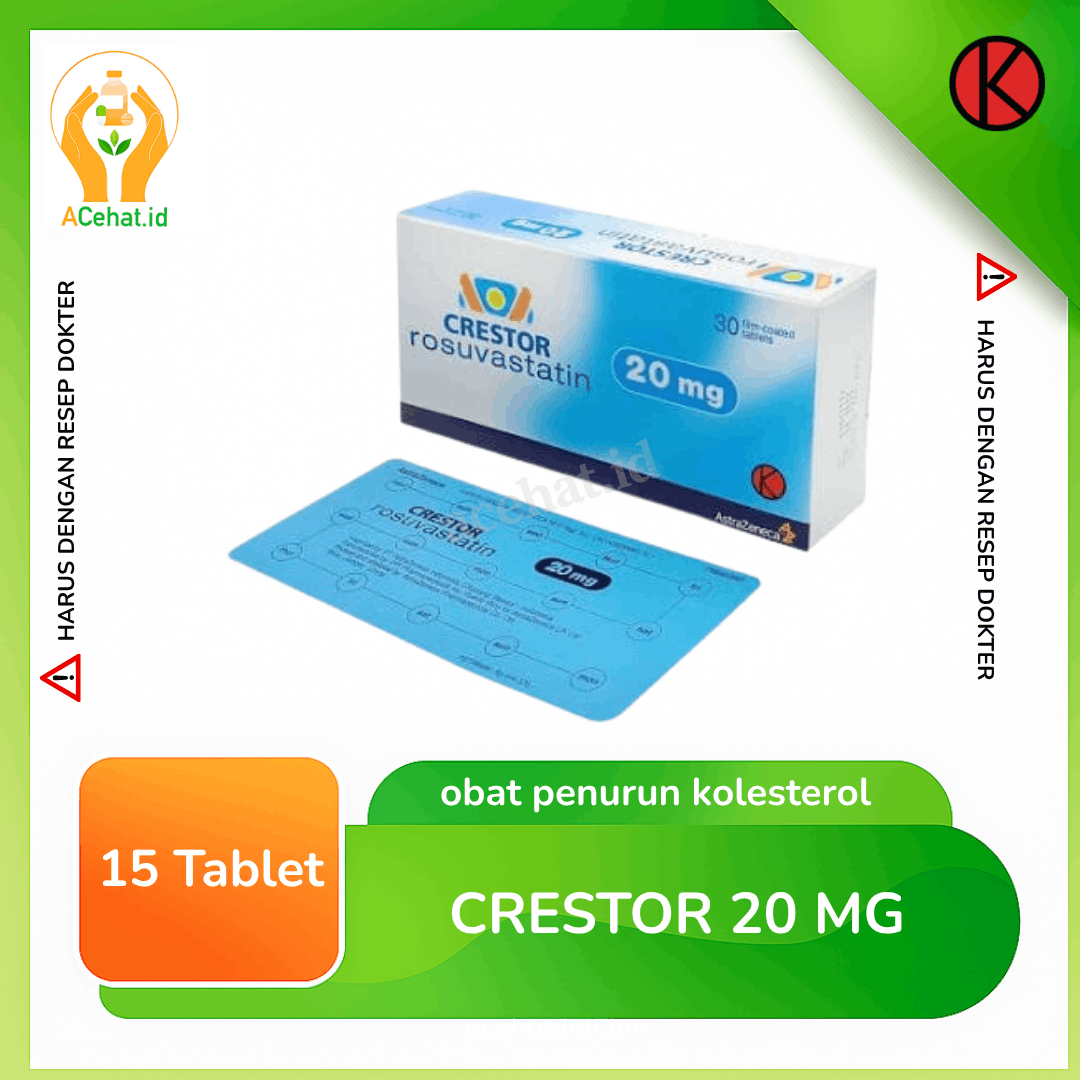 Crestor 20 mg Tablet