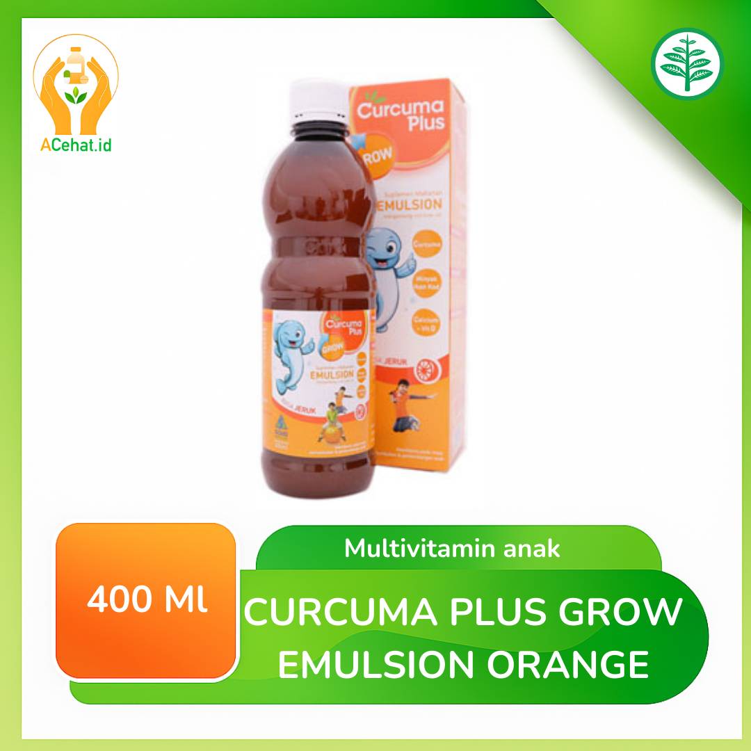 CURCUMA PLUS GROW EMULSIOON ORANGE 400 ML