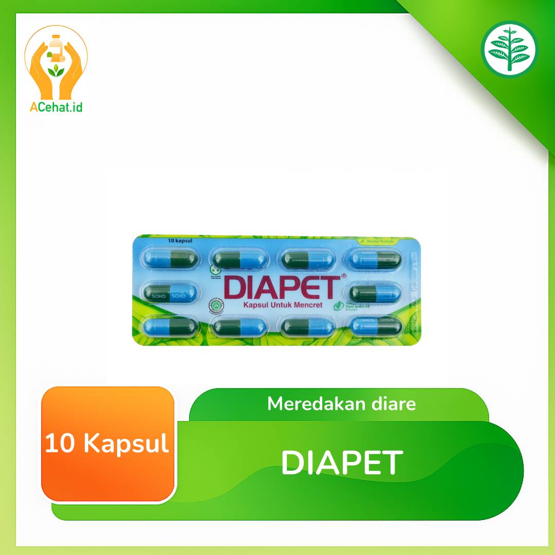 DIAPET 12 blister @10 kapsul
