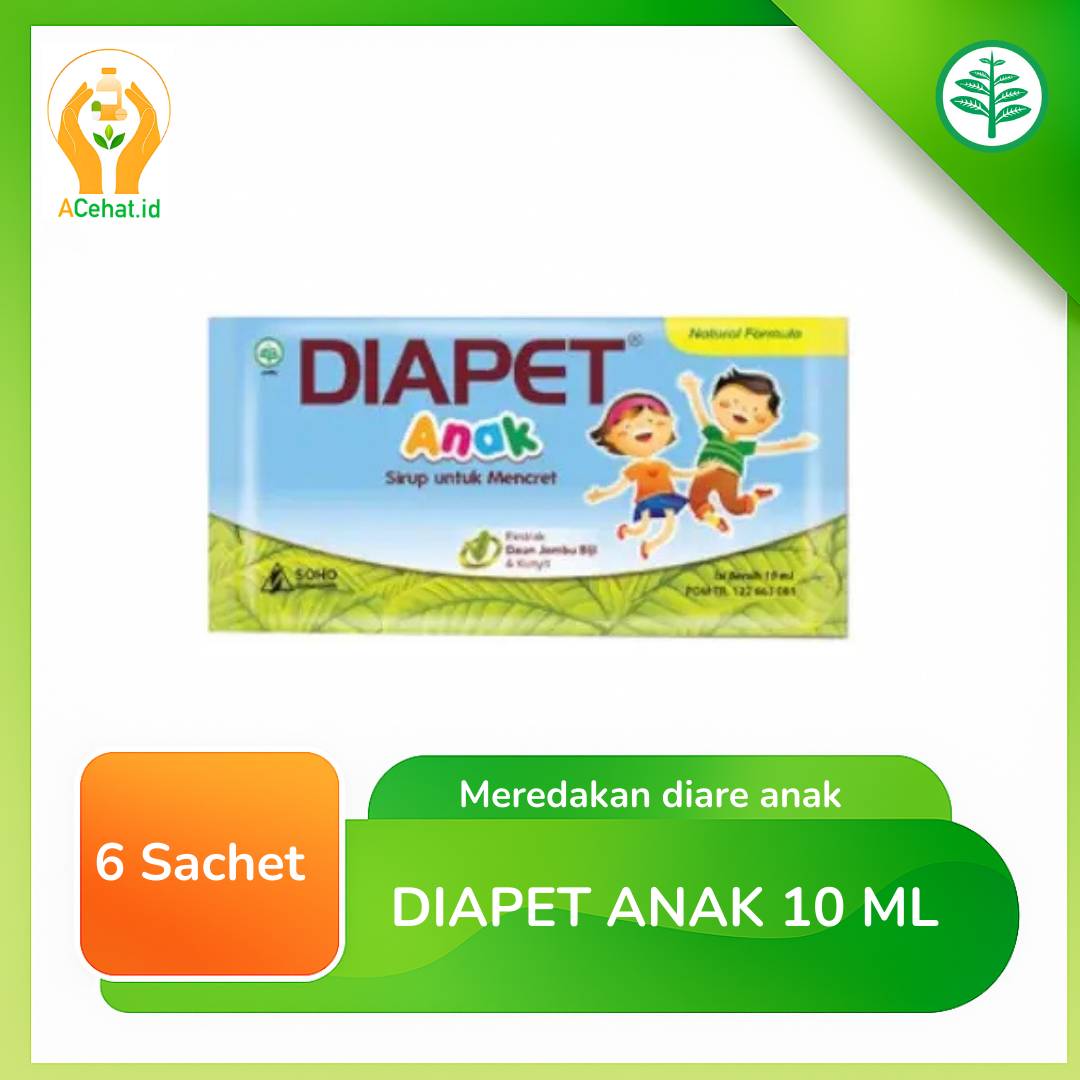DIAPET ANAK 6 sachet @10 ml