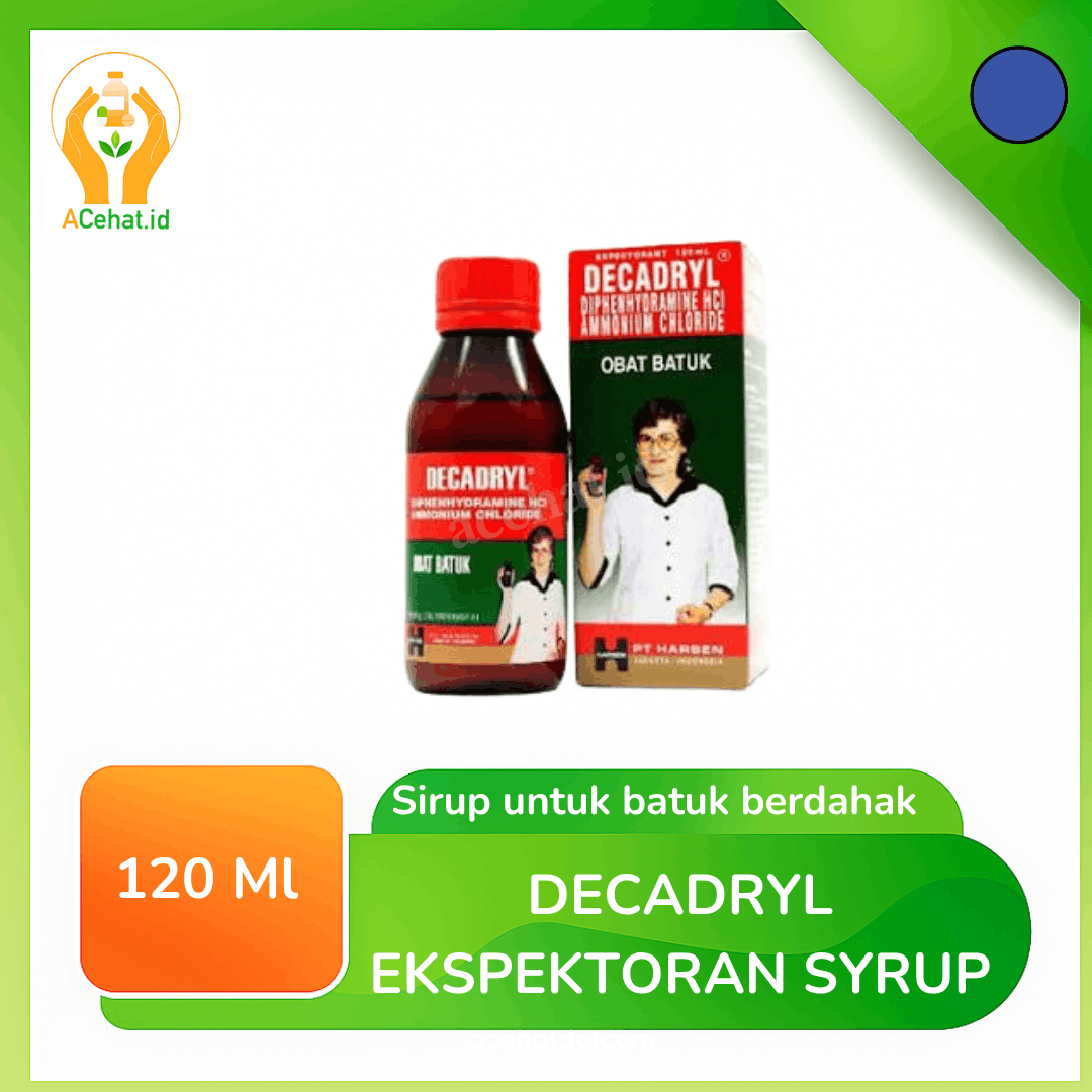 Decadryl Ekspektoran Sirup 120 ml