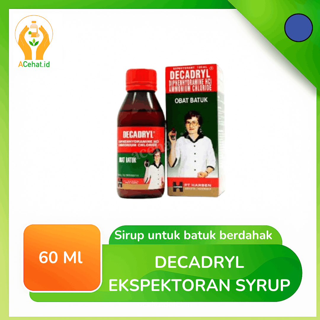 Decadryl Ekspektoran Sirup 60 ml