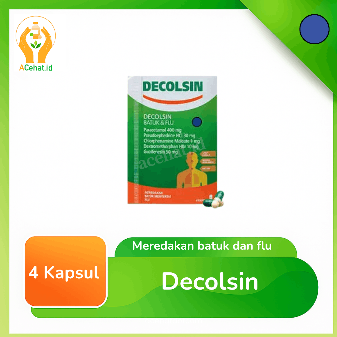 Decolsin 4 Kapsul