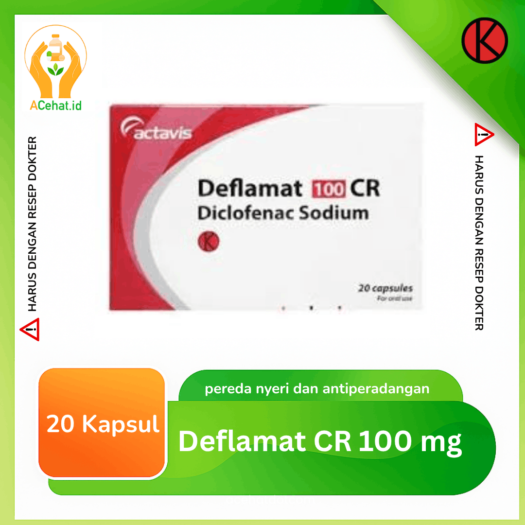 Deflamat CR 100 mg Kapsul