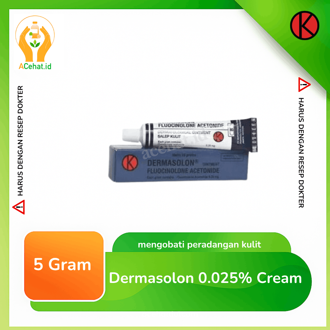 Dermasolon 0.025% Cream 5 g