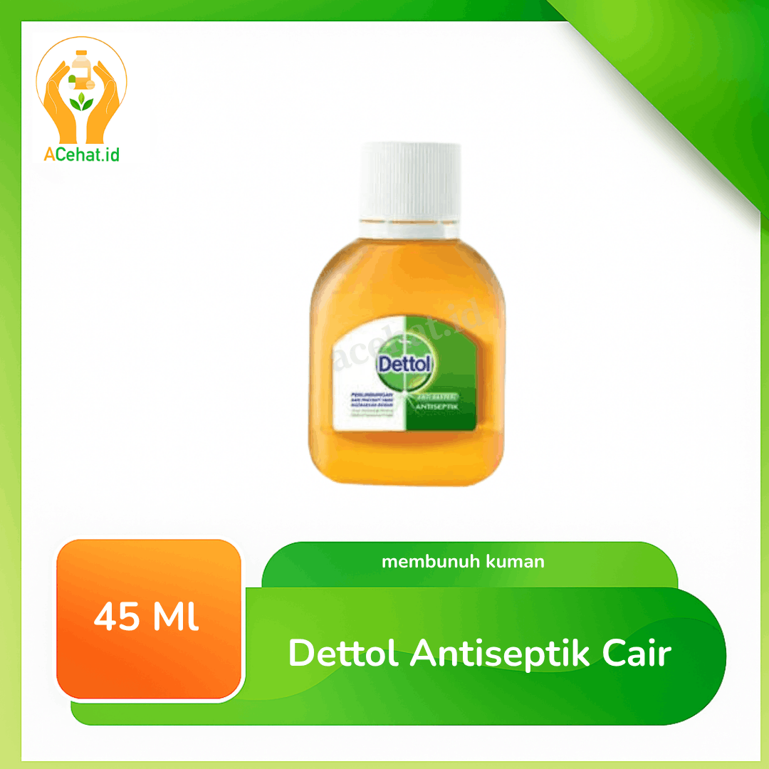 Dettol Antiseptik Cair 45 ml