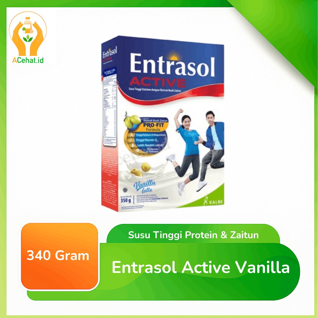 Entrasol Active Vanilla 340g